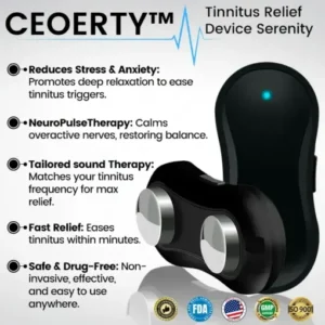 Ceoerty™ Tinnitus Relief Device Serenity
